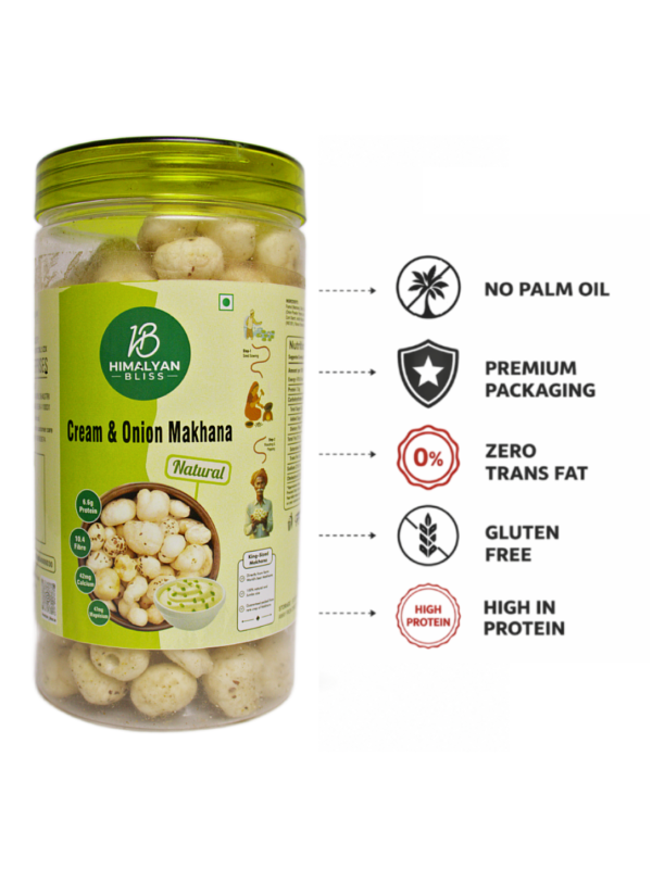 1 Cream Onion Makhana